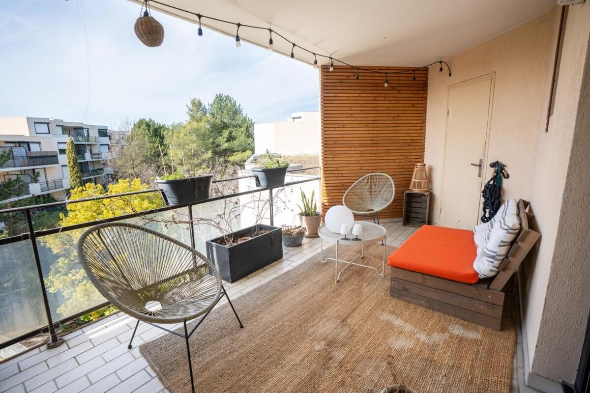 Apartment La Desirade, T3, Clim, Terrasse, Pkg, Centre Montpellier