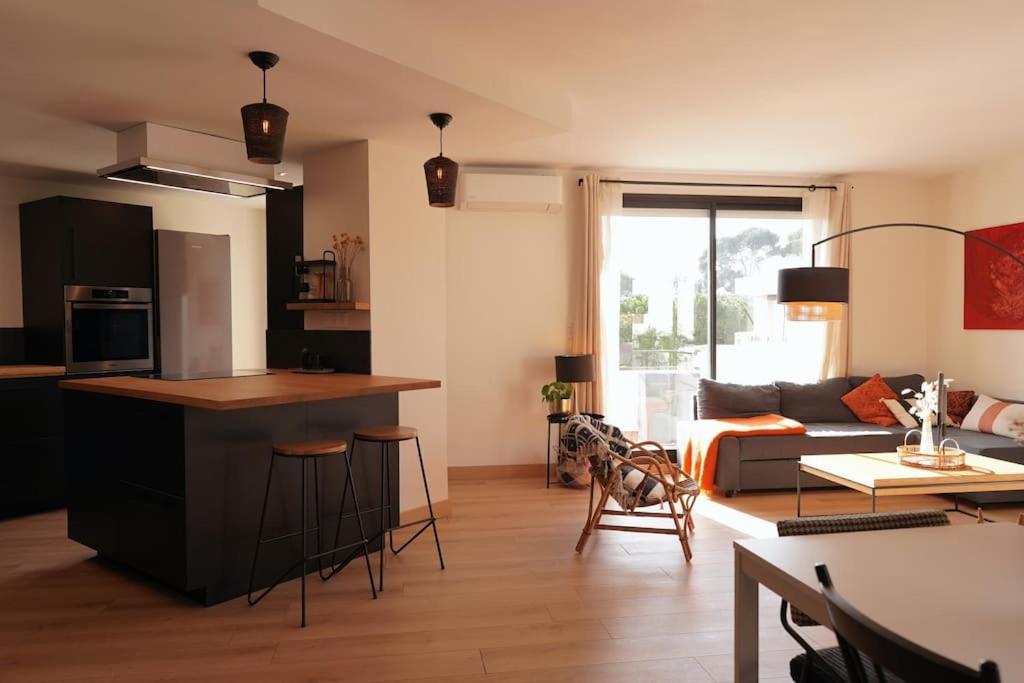 Appartement La Desirade, T3, Clim, Terrasse, Pkg, Centre Montpellier